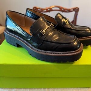 Sam Edelman Black Loafers
